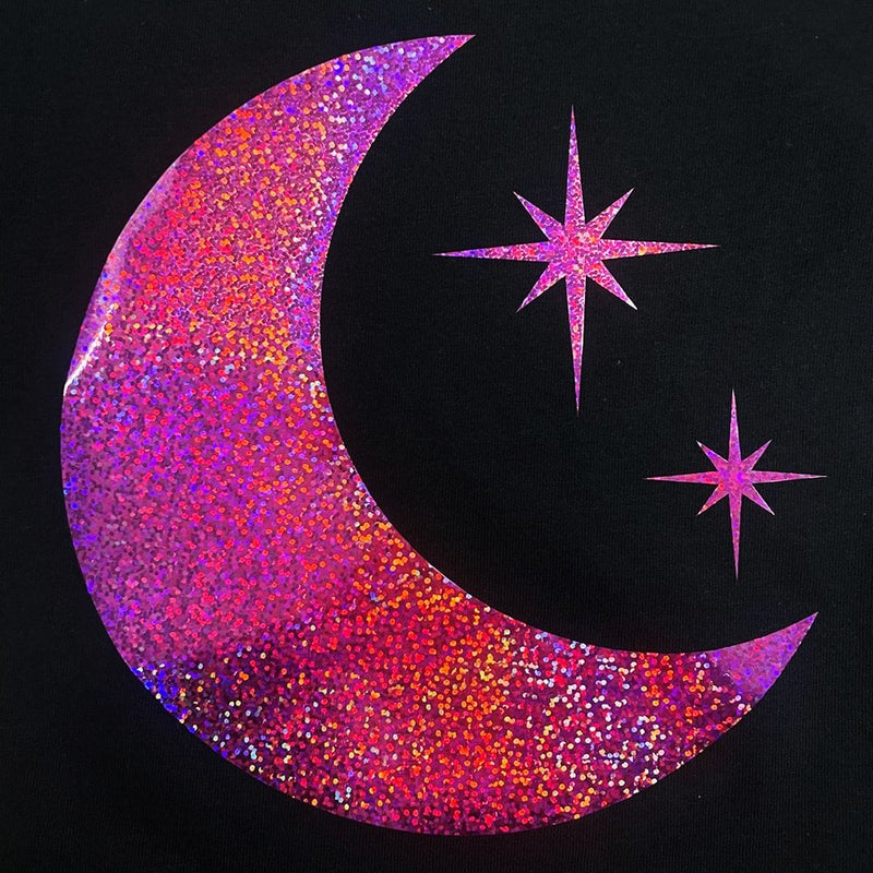 Sparkle Violet HTV Iron on Holographic Violet Vinyl