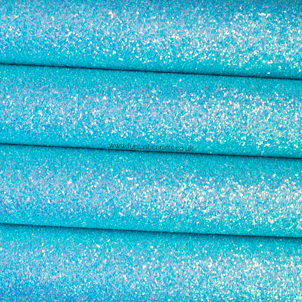 Arctic Blast Chunky Glitter Fabric