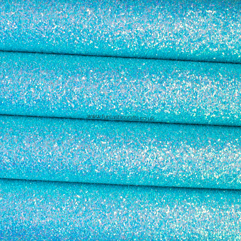 Arctic Blast Chunky Glitter Fabric
