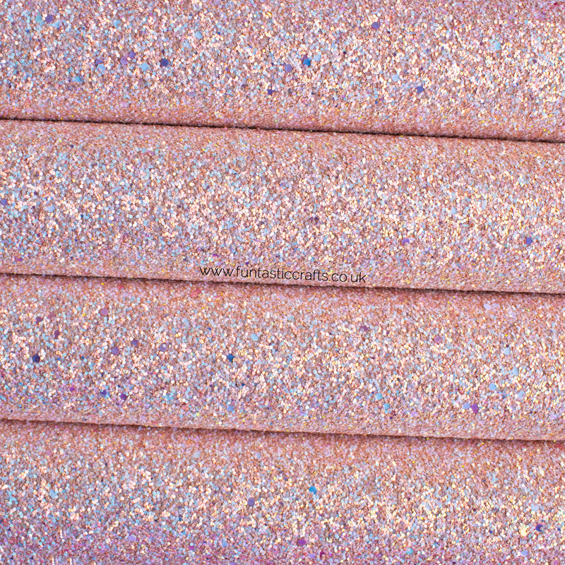 By the Sea Chunky Glitter Fabric