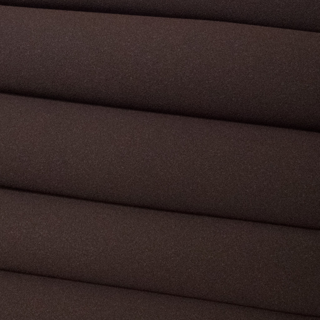 Chocolate Brown Faux Suede Fabric