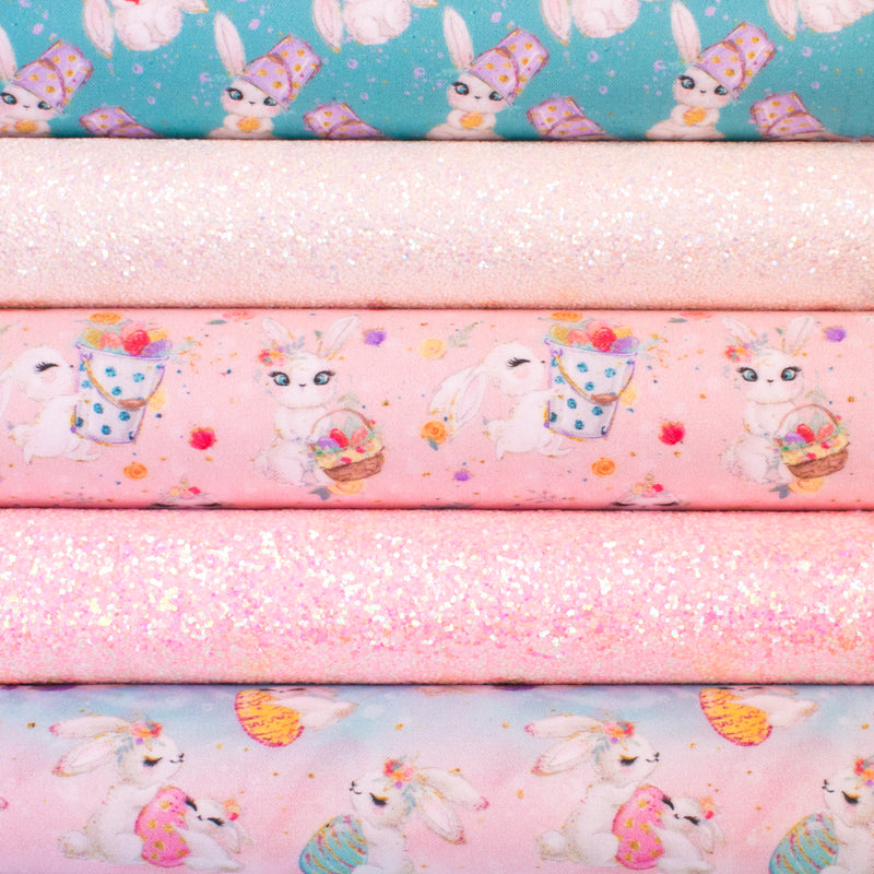 Easter Bunnies - Artisan Fabric Felt