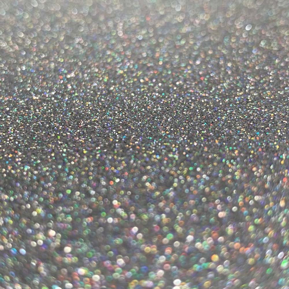 Holographic Silver HTV Iron on Glitter Vinyl