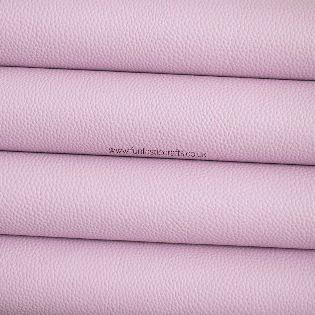 Pastel Matte Textured Leatherette - Lilac