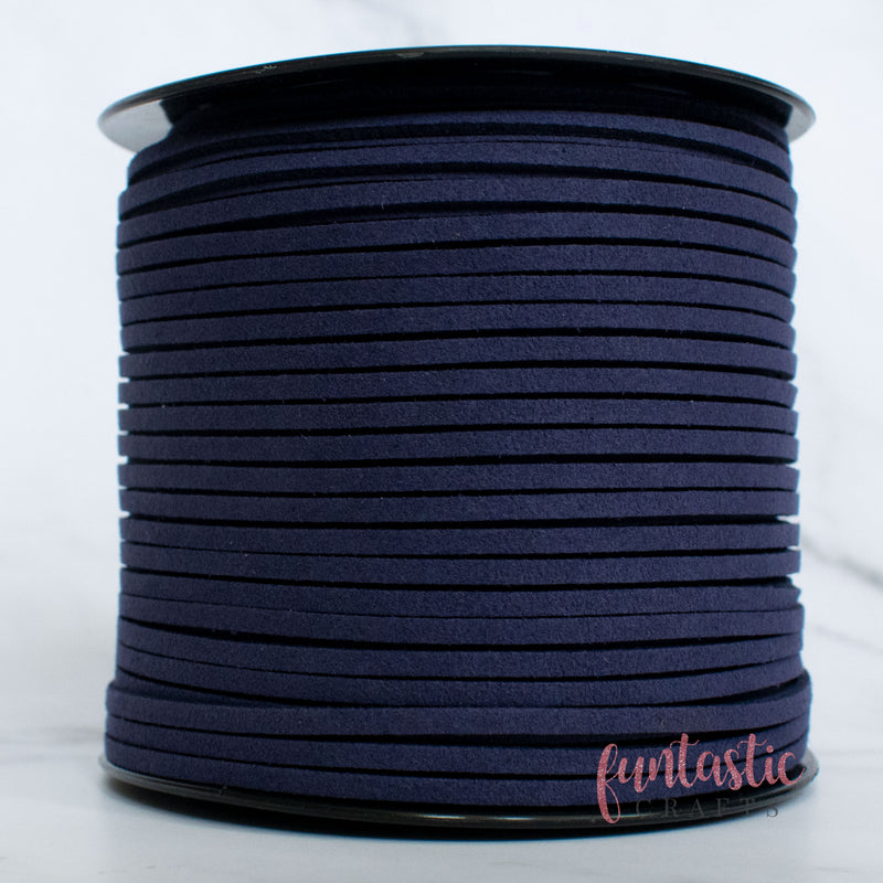 3mm Faux Suede Leather Cord