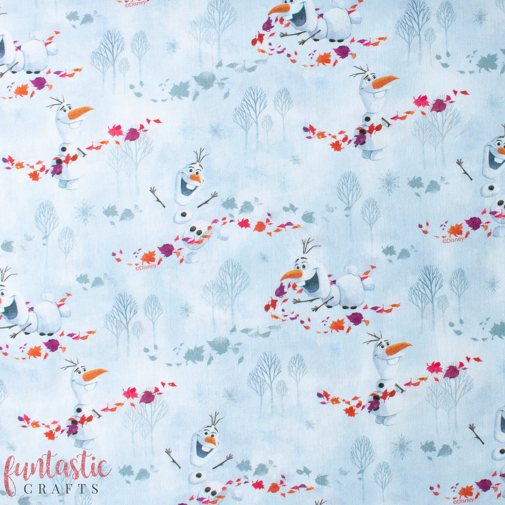 Disney Frozen Olaf 100% Cotton Fabric