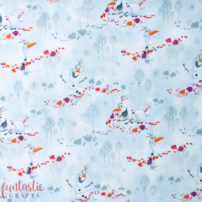 Disney Frozen Olaf 100% Cotton Fabric