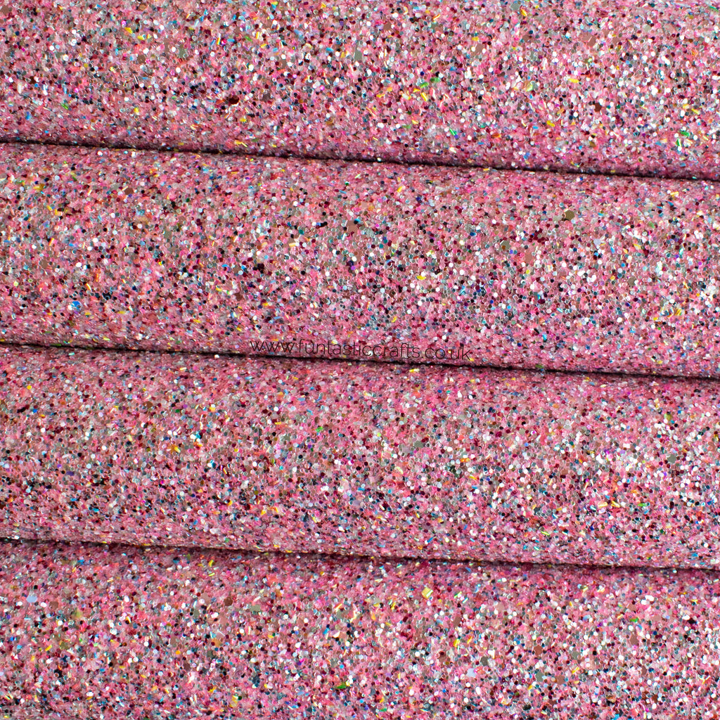 Princess Party Chunky Glitter Fabric