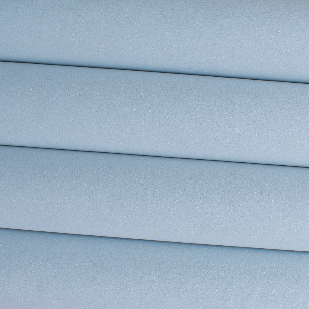 Glitter Faux Suede Fabric - Smoke Grey