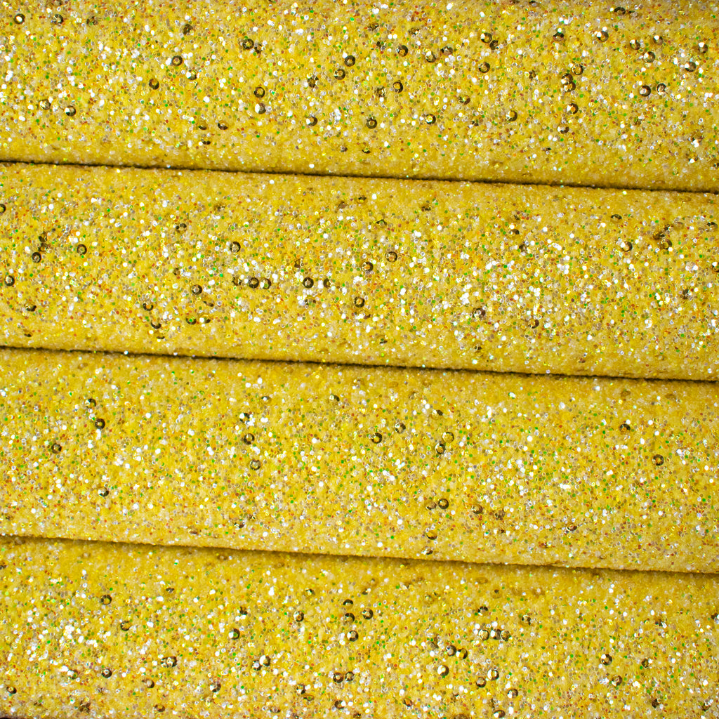 Sunny Days Sequin Chunky Glitter Fabric