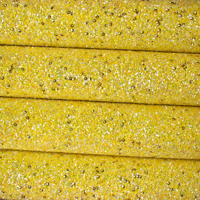 Sunny Days Sequin Chunky Glitter Fabric