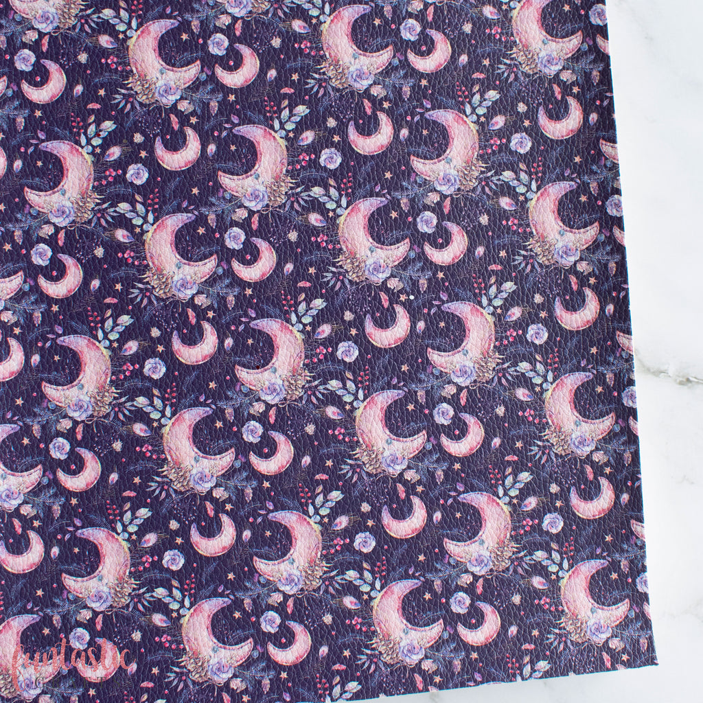 Sweet Dreams Floral Printed Leatherette