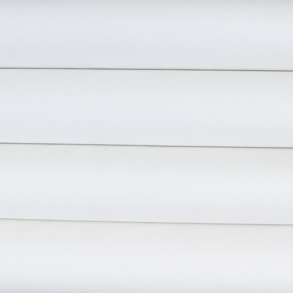 Smooth Matte Leatherette - White