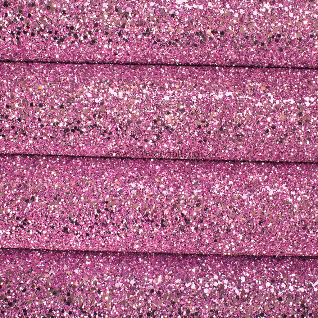 Lavender Chunky Glitter Fabric