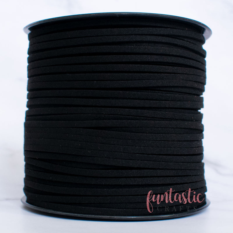 3mm Faux Suede Leather Cord