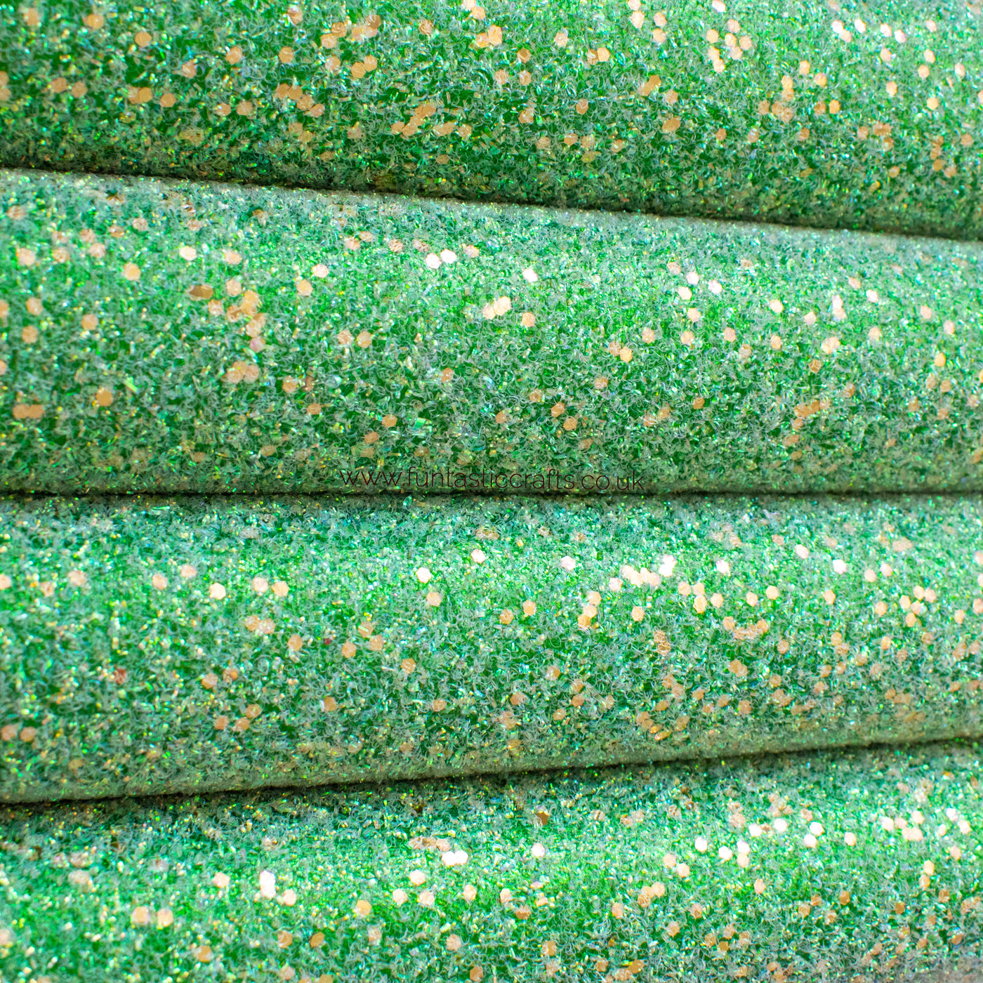 Iridescent Mermaid Chunky Glitter Fabric Crafting Sheets