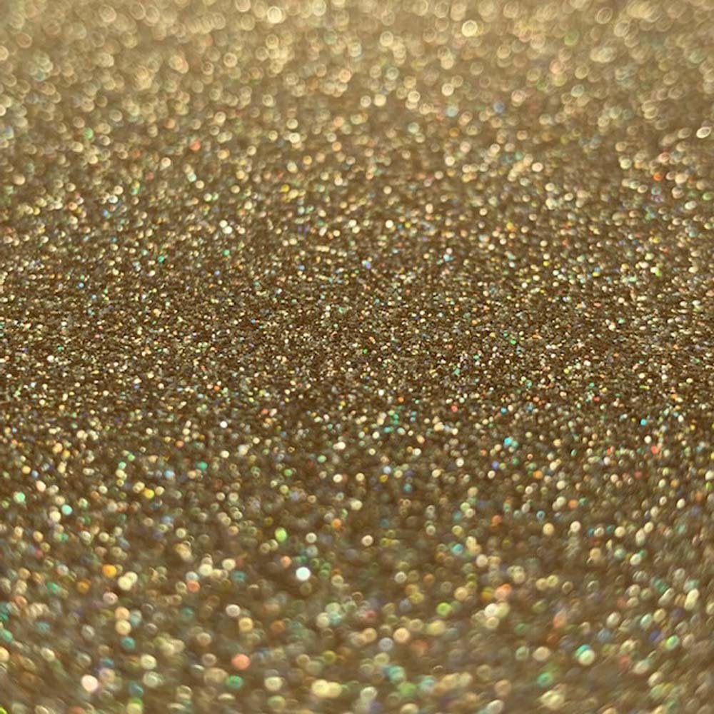 Holographic Gold HTV Iron on Glitter Vinyl