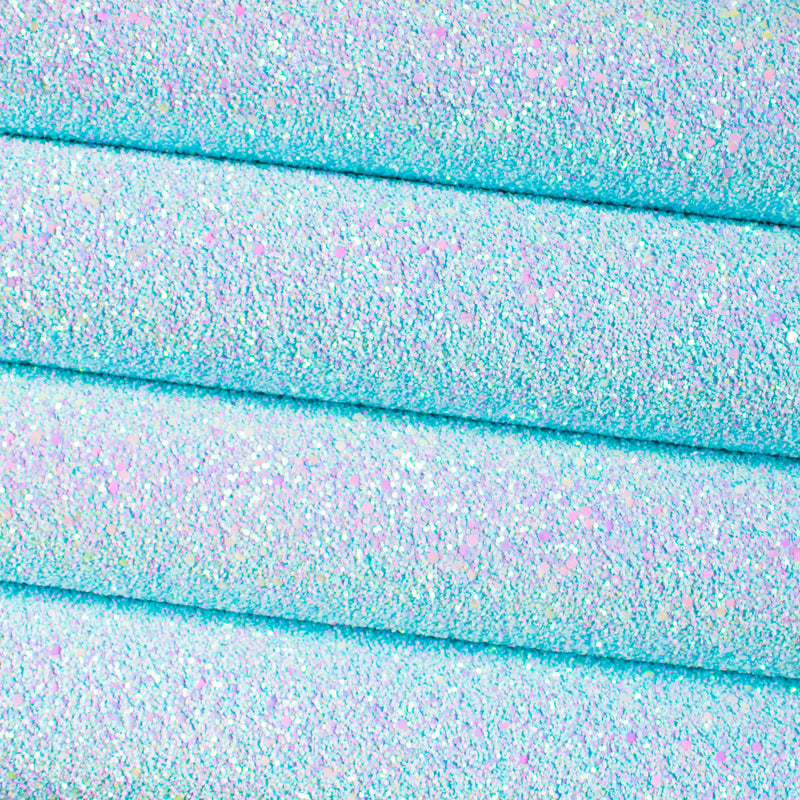 Mermaid Tears Chunky Glitter Fabric