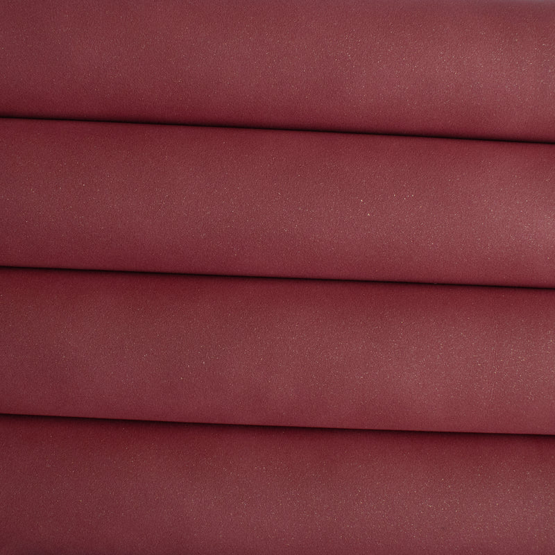 New Glitter Faux Suede Fabric - Mulberry