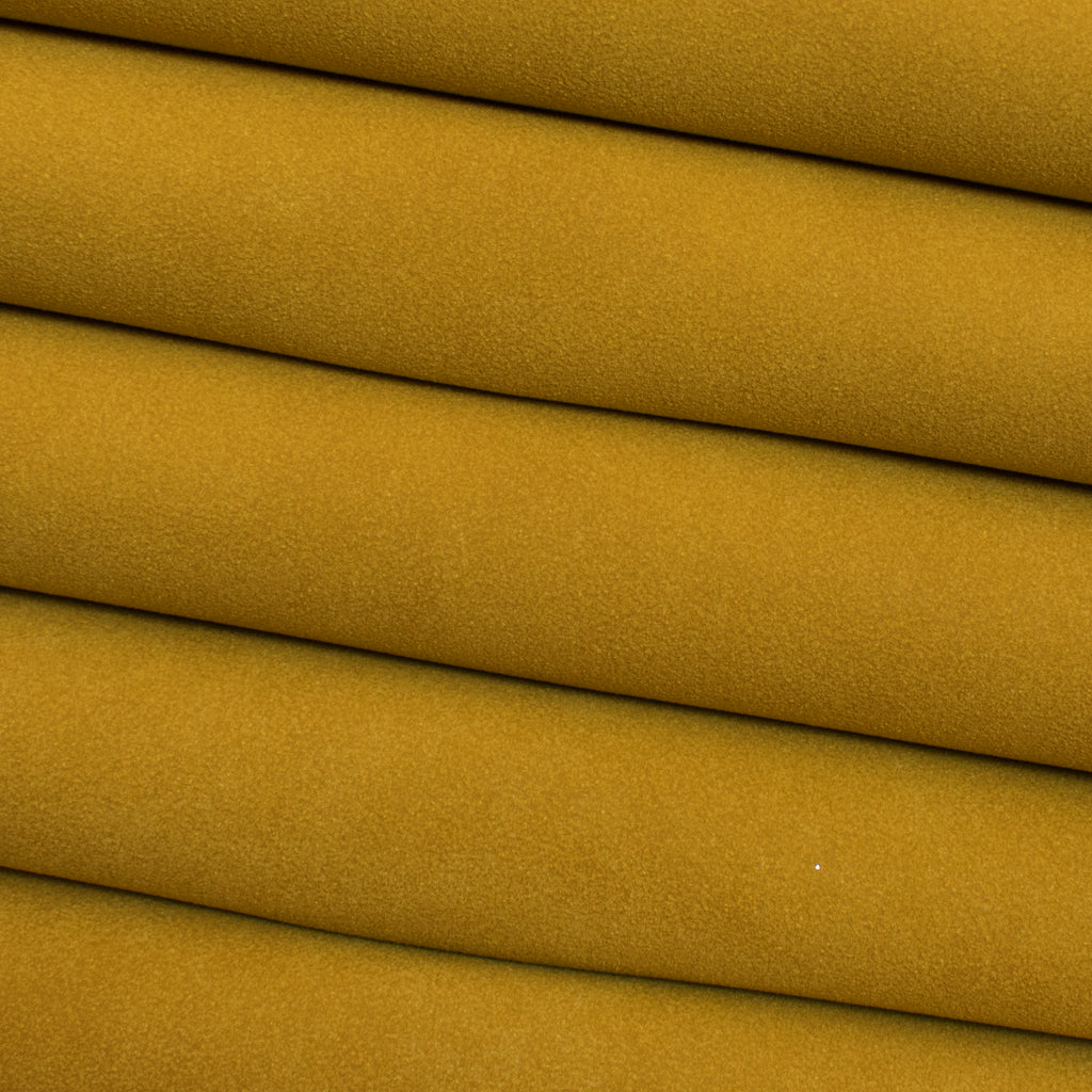 *FLAWED* Mustard Faux Suede Fabric