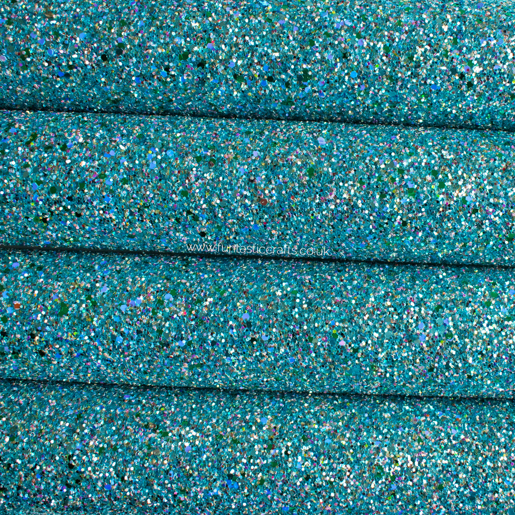 Ocean Jewels Chunky Glitter Fabric