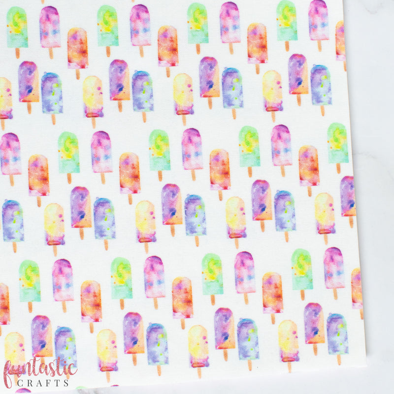 Pastel Popsicles - Artisan Fabric Felt