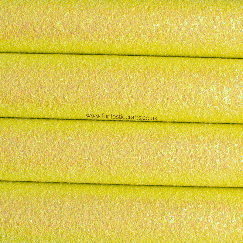 Pineapple Chunky Glitter Fabric