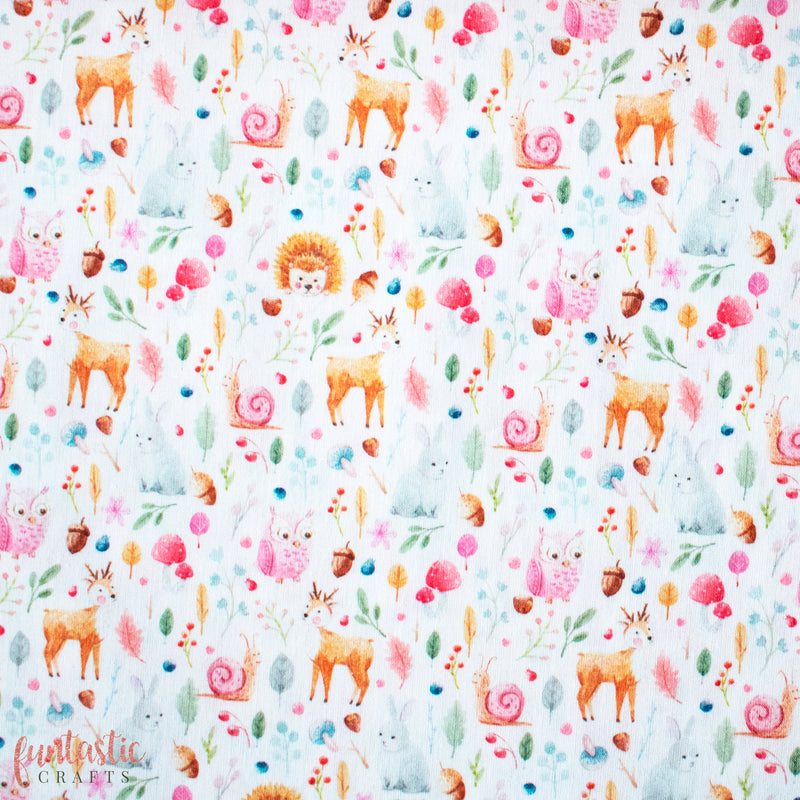 Spring Woodland 100% Cotton Fabric