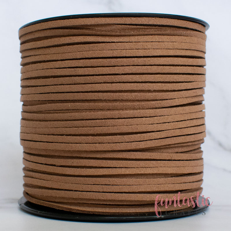 3mm Faux Suede Leather Cord