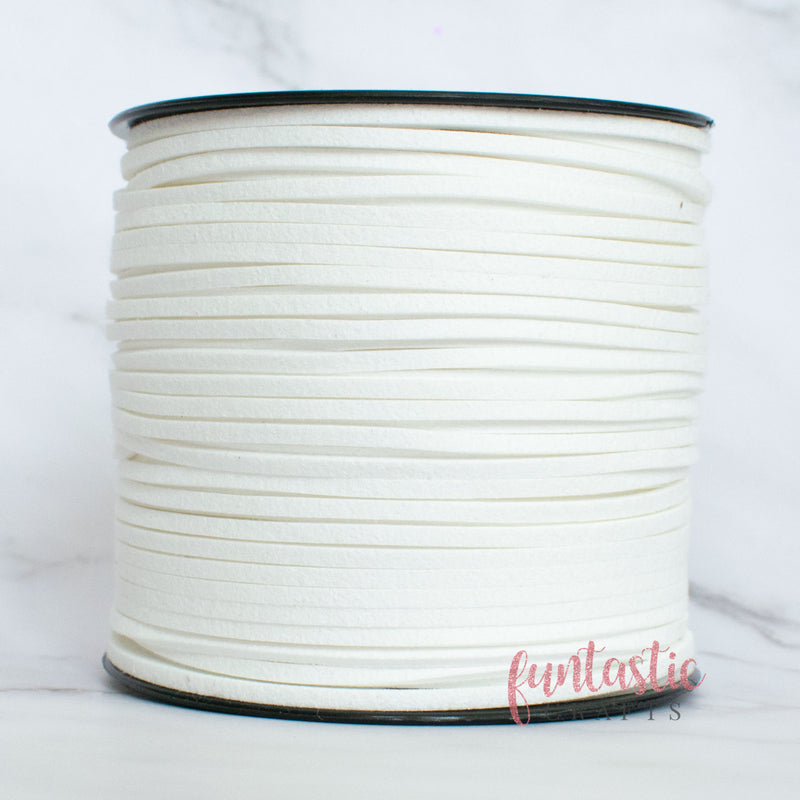 3mm Faux Suede Leather Cord