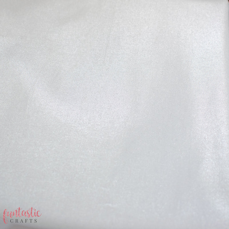 White Shimmer 100% Cotton Christmas Fabric