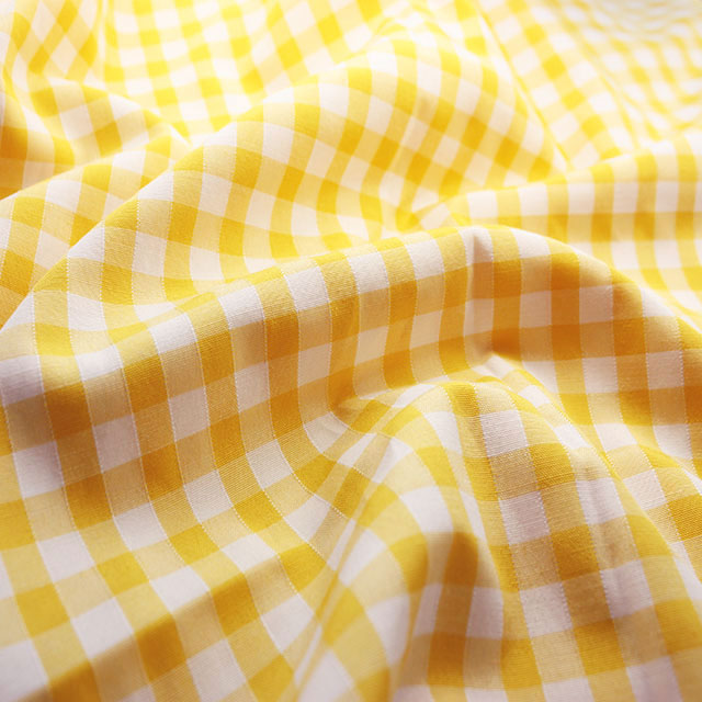 1/4" Gingham Polycotton Fabric